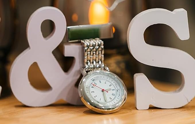Personalized Nurse Fob Watches for Women and Men - Engraved Nurse Watch Custom Gift for Woman - Quartz Movement – Perfect Gifts for Healthcare Professionals