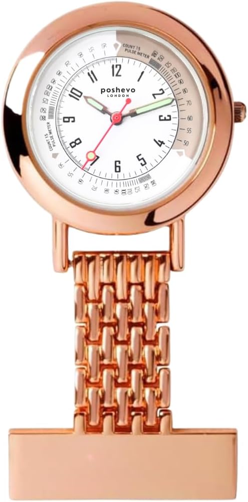 Personalized Nurse Fob Watches for Women and Men - Engraved Nurse Watch Custom Gift for Woman - Quartz Movement – Perfect Gifts for Healthcare Professionals