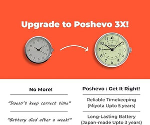 Poshevo Nurse Stethoscope Watch with Dual Attachment